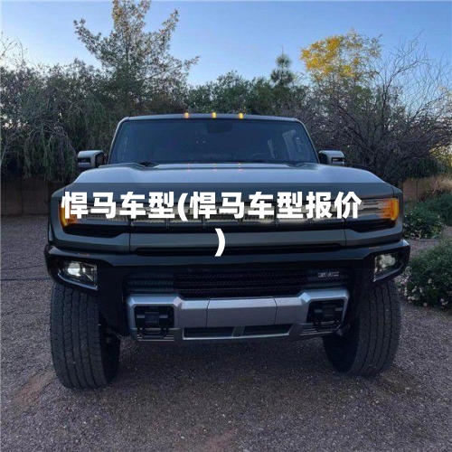 悍马车型(悍马车型报价)-第2张图片