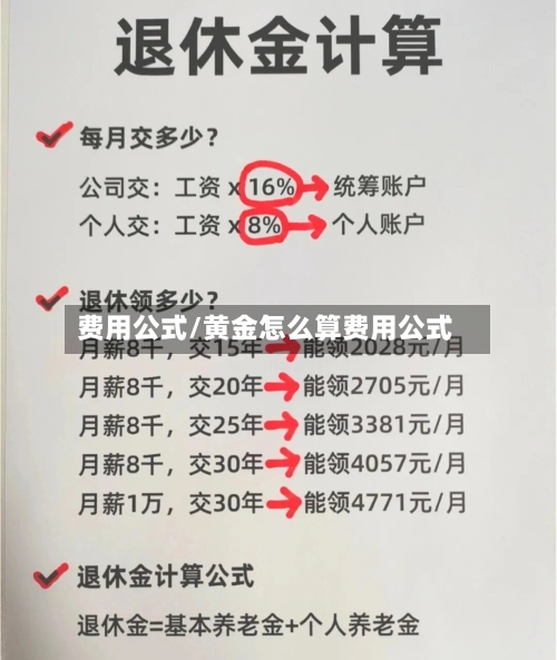 费用公式/黄金怎么算费用公式-第3张图片